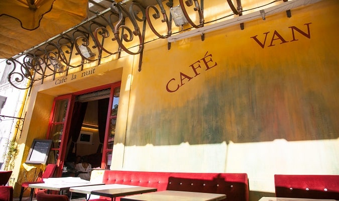 Le Café Van Gogh em Arles na França